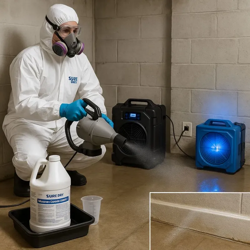 Sanitization and Odor Removal process in Cedar Mill, OR