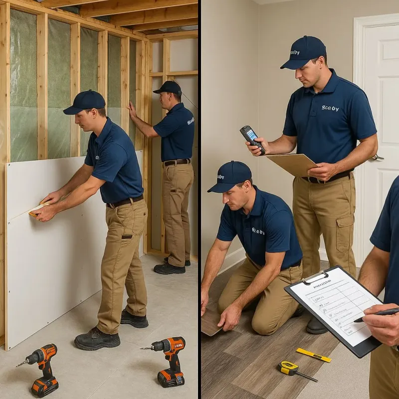 Repairs and Reconstruction process in Cedar Mill, OR