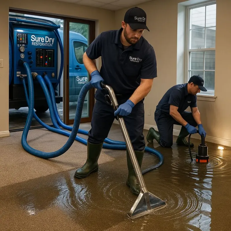 Water Extraction and Removal process in Cedar Mill, OR